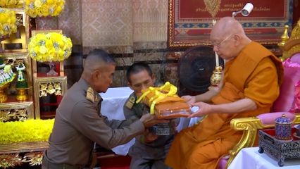 พลเอก เฉลิมชัย สิทธิสาท องคมนตรี เป็นประธานในพิธีปฐมนิเทศโครงการฝึกอบรมพระธรรมจาริกทุนเล่าเรียนหลวง รุ่นที่ 5