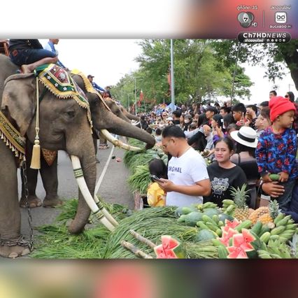 นักท่องเที่ยวตื่นตาตื่นใจ โต๊ะจีนช้างยาวกว่า 400 เมตร