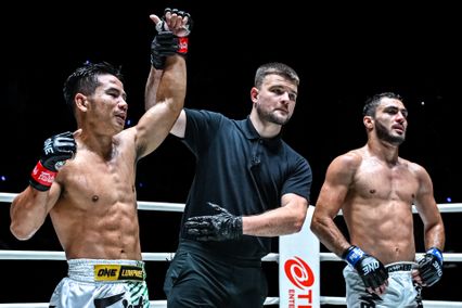 ONE ลุมพินี : ยอดเหล็กเพชร อ.อัจฉริยะ ชนะแต้ม อานาร์ มัมมาดอฟ ศึก ONE ลุมพินี 134