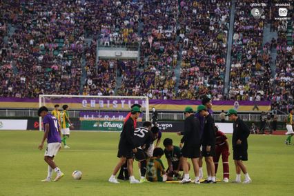ประมวลภาพฟุตบอลจตุรมิตรสามัคคี ครั้งที่ 31 : เทพศิรินทร์ 2-0 กรุงเทพคริสเตียนวิทยาลัย