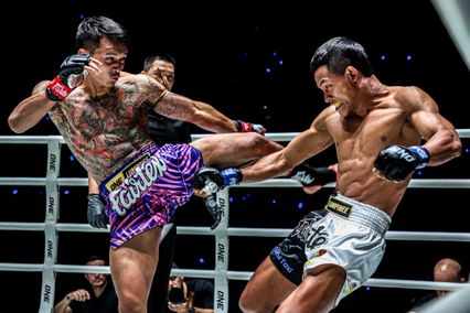 ONE ลุมพินี : กิ่งซางเล็ก ว.คําชํานาญ นัดแลกเดือด สุริยันต์เล็ก พ.เย็นยิ่ง ONE ลุมพินี 137