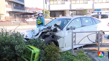 เหตุชนแล้วหนีในกรุงโตเกียว ตาย 1 คน เจ็บนับสิบคน