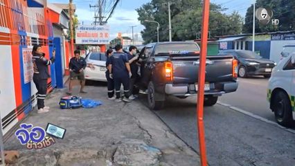 อั้นไม่ไหว แม่คลอดลูกในรถ