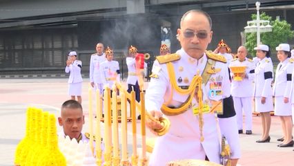พระวรวงศ์เธอ พระองค์เจ้าเฉลิมศึกยุคล เสด็จแทนพระองค์ ไปทรงวางพวงมาลาถวายราชสักการะพระบรมราชานุสรณ์ พระบาทสมเด็จพระปรเมนทรรามาธิบดีศรีสินทรมหาวชิราวุธ พระมงกุฎเกล้าเจ้าอยู่หัว พระมหาธีรราชเจ้า เนื่องในวันคล้ายวันสวรรคต
