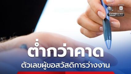 สหรัฐฯ เผยตัวเลขผู้ขอสวัสดิการว่างงานต่ำกว่าคาด