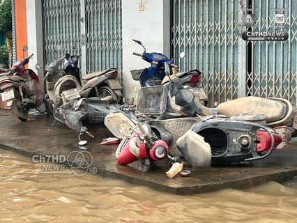 ภาพความเสียหาย หลังหาดใหญ่น้ำเริ่มลดลง