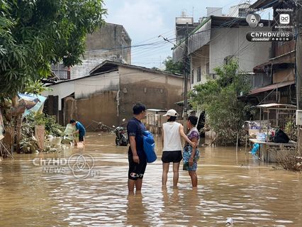ภาพความเสียหาย หลังหาดใหญ่น้ำเริ่มลดลง