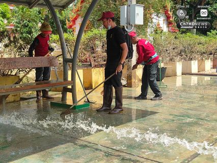 เริ่มแล้วกับภารกิจ​ ทส. Big Cleaning คืนความสุข ล้างบ้าน เก็บขยะ ฟื้นฟูหาดใหญ่ หลังน้ำลด