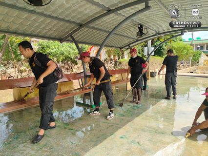 เริ่มแล้วกับภารกิจ​ ทส. Big Cleaning คืนความสุข ล้างบ้าน เก็บขยะ ฟื้นฟูหาดใหญ่ หลังน้ำลด