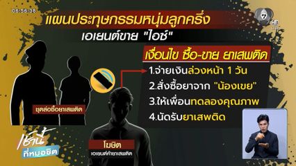 จับไม่ง่าย หนุ่มลูกครึ่งเอเยนต์ค้าไอซ์