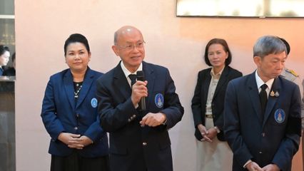 องคมนตรี เป็นประธานเปิดการประชุมเชิงปฏิบัติการ "การขับเคลื่อนโรงพยาบาลคุณธรรมสู่การปฏิบัติ" และ "โครงการสุขภาพจิตเด็กและเยาวชน ตามรอยพระราชดำริ เทิดพระเกียรติแม่แห่งแผ่นดิน" ที่จังหวัดราชบุรี