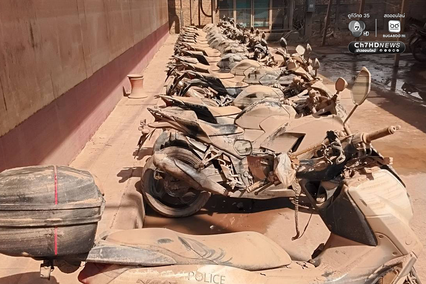 ผบ.ตร.สั่งส่งด่วน รถจยย. สายตรวจ 100 คันใหม่ ถึงหาดใหญ่แล้ว ทดแทนจมน้ำท่วม