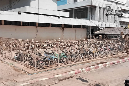 ผบ.ตร.สั่งส่งด่วน รถจยย. สายตรวจ 100 คันใหม่ ถึงหาดใหญ่แล้ว ทดแทนจมน้ำท่วม