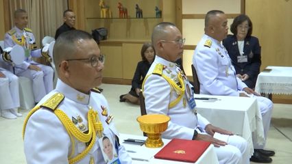 สมเด็จพระเจ้าน้องนางเธอ เจ้าฟ้าจุฬาภรณวลัยลักษณ์ อัครราชกุมารี กรมพระศรีสวางควัฒน วรขัตติยราชนารี พระราชทานพระวโรกาสให้ ผู้บัญชาการทหารสูงสุด และผู้บัญชาการทหารบก พร้อมคณะ เฝ้า