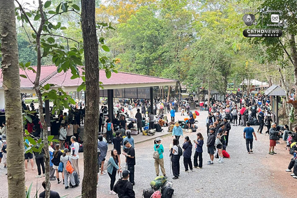 ภูกระดึงคึกคักต้อนรับนักท่องเที่ยวทะลุ 2,500 คน สัมผัสอากาศหนาว 13 องศาฯ