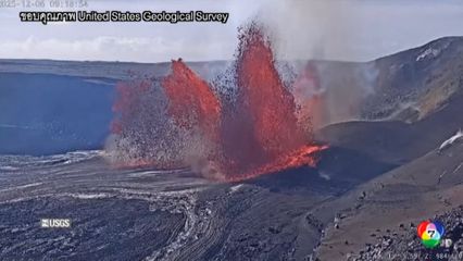 ภูเขาไฟปะทุจนกล้องถ่ายภาพระยะไกลจอดับ