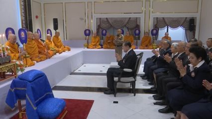 มูลนิธิอาสาเพื่อนพึ่ง (ภาฯ) ยามยาก สภากาชาดไทย จัดพิธีเจริญพระพุทธมนต์ เนื่องในวันคล้ายวันประสูติ สมเด็จพระเจ้าลูกเธอ เจ้าฟ้าพัชรกิติยาภา นเรนทิราเทพยวดี กรมหลวงราชสาริณีสิริพัชร มหาวัชรราชธิดา