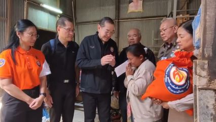 มูลนิธิอาสาเพื่อนพึ่ง (ภาฯ) ยามยาก สภากาชาดไทย ดำเนินโครงการ "ฟื้นฟูชุมชน บรรเทาทุกข์ บำรุงสุขให้ยั่งยืน" ให้กับผู้ประสบอุทกภัยอำเภอหาดใหญ่ จังหวัดสงขลา