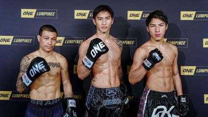 ONE ลุมพินี : “ตะวันฉาย-ยอดไอคิว-ทองพูน” พร้อมลุยศึกใหญ่ ONE ลุมพินี 137