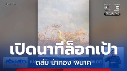 เปิดนาทีล็อกเป้าถล่ม ม้าทอง พินาศ