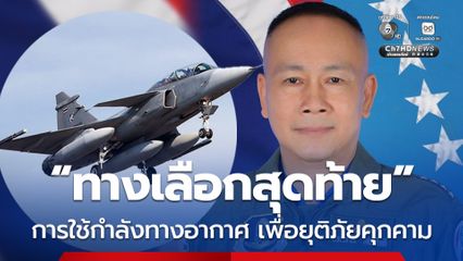 “ทางเลือกสุดท้าย” การใช้กำลังทางอากาศ เพื่อยุติภัยคุกคาม