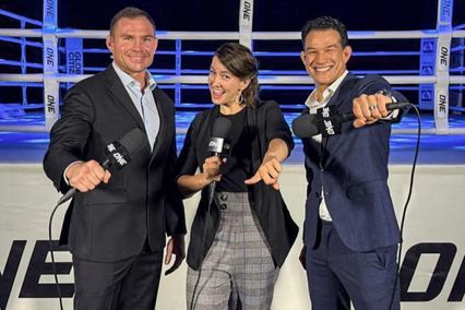 ONE ลุมพินี : ซาราห์ โกเยร์ ผู้บรรยายมวย เปิดตัวบู๊ศึก ONE ลุมพินี 136