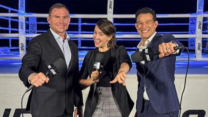 ONE ลุมพินี : ซาราห์ โกเยร์ ผู้บรรยายมวย เปิดตัวบู๊ศึก ONE ลุมพินี 136