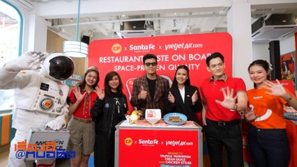 เรื่องดีที่หมอชิต : VietJet Thailand เปิดตัวเมนูพิเศษบนเที่ยวบิน