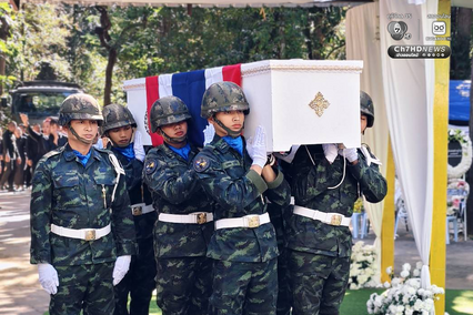 นายกฯ “อนุทิน” ร่วมส่ง “จ่าเพียว” ทหารกล้า