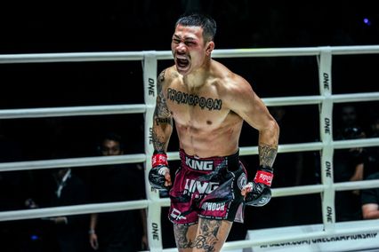  ONE ลุมพินี : ทองพูน พีเค.แสนชัย วางแผนล้ม จาง เป่ยเหมียน ศึก ONE ลุมพินี 137