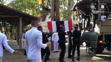 สมเกียรติทหารกล้า รับร่าง ส.อ. อภิสิทธิ์ สละชีพเพื่อชาติ