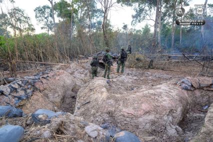 กองทัพเรือ เปิดภาพ ทหารนาวิกโยธิน ขับไล่กำลังกัมพูชาออกจากดินแดนไทย ยึดคืนพื้นที่บ้านหนองรี (บ้านสามหลัง) ได้สำเร็จ