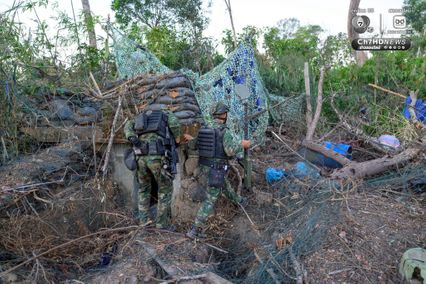 กองทัพเรือ เปิดภาพ ทหารนาวิกโยธิน ขับไล่กำลังกัมพูชาออกจากดินแดนไทย ยึดคืนพื้นที่บ้านหนองรี (บ้านสามหลัง) ได้สำเร็จ