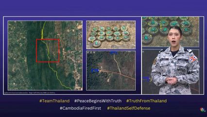 ชายแดนไทยกัมพูชา แม้ในบางจุดจะมีการโจมตีเบาบางลง แต่จุดที่เป็นพื้นที่ช่วงชิง ยังสู้รบกันหนักหน่วงเหมือนเดิม