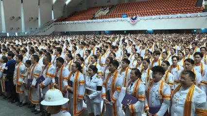 สมเด็จพระกนิษฐาธิราชเจ้า กรมสมเด็จพระเทพรัตนราชสุดา ฯ สยามบรมราชกุมารี เสด็จพระราชดำเนินแทนพระองค์ไปในการพระราชทานปริญญาบัตรแก่ผู้สำเร็จการศึกษาจากมหาวิทยาลัยมหาวิทยาลัยขอนแก่น เป็นวันแรก