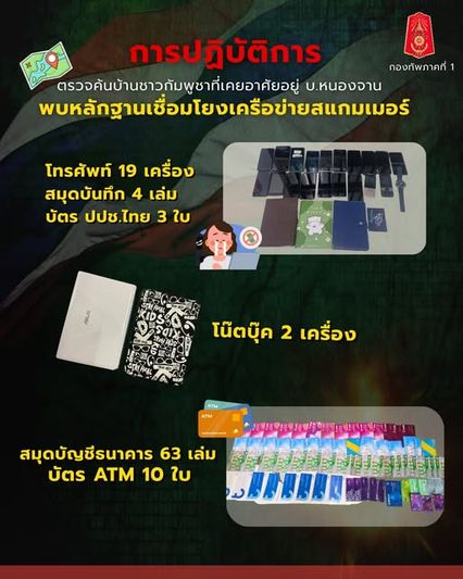 หลักฐานชัดโยงสแกมเมอร์ กกล.บูรพาบุกค้นบ้านที่ชาวเขมรเคยอยู่