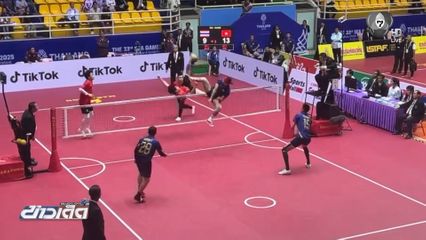 ไทยพ่ายเวียดนาม 1-2 เซต ร่วงรองชนะเลิศตะกร้อเดี่ยวชาย ซีเกมส์