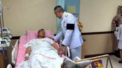 เยี่ยมบ้าน จ่าเหิน ทหารเหยียบทุ่นระเบิด