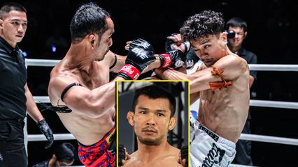 ONE ลุมพินี : น้องโอ๋ ฮาม่ามวยไทย ให้กำลังใจ “จ้าวเสือใหญ่” พ่าย “สามเอ” ไม่เสียหาย