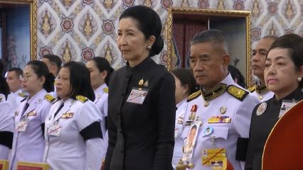 พระราชวงศ์ และองคมนตรี เป็นประธานในการบำเพ็ญพระราชกุศลถวายพระบรมศพ สมเด็จพระนางเจ้าสิริกิติ์ พระบรมราชินีนาถ พระบรมราชชนนีพันปีหลวง