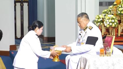 องคมนตรี เป็นผู้แทนพระองค์ ไปในพิธีพระราชทานเครื่องหมายเชิดชูเกียรติ ประกาศนียบัตร และเงินช่วยเหลือ แก่ครูอาวุโส ประจำปี 2567