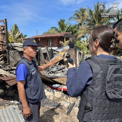 สื่อต่างประเทศ ลงพื้นที่ดูความเสียหาย เขมรสาด BM-21 ใส่พลเรือน