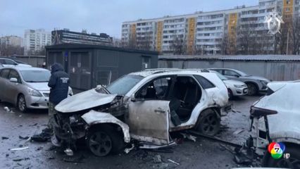 เกิดเหตุระเบิดในกรุงมอสโก ทำให้ตำรวจเสียชีวิต 2 นาย