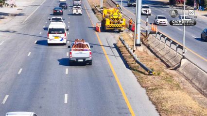 ถนนมิตรภาพเริ่มหนาแน่น ประชาชนเริ่มทยอยกลับภูมิลำเนา ช่วงเทศกาลวันหยุดยาวปีใหม่