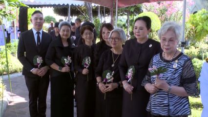 ทูลกระหม่อมหญิงอุบลรัตนราชกัญญา สิริวัฒนาพรรณวดี ทรงบำเพ็ญพระกุศลแด่คุณพุ่ม เจนเซน