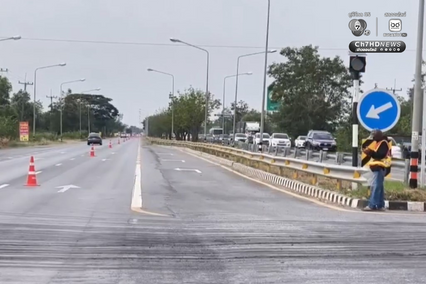 ถนนมิตรภาพอ่วม รถแห่กลับอีสานแน่นยาว เตรียมเปิดช่องทางพิเศษเร่งระบาย