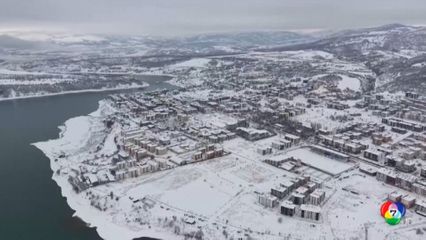 พายุหิมะพัดถล่มตุรกี กระทบการจราจร