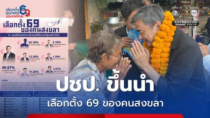 นิด้าโพล “เลือกตั้ง 69 ของคนสงขลา” ปชป. นำโด่ง