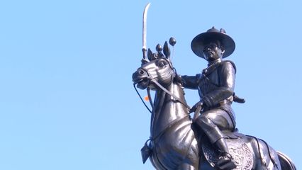 สมเด็จพระเจ้าลูกเธอ เจ้าฟ้าสิริวัณณวรี นารีรัตนราชกัญญา ทรงบำเพ็ญพระกุศลทักษิณานุปทานอุทิศถวายแด่สมเด็จพระเจ้าตากสินมหาราช เนื่องในงานวันทหารม้า ประจำปี 2569