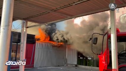 ตั้งกระทะทิ้งไว้ ไฟไหม้ร้านข้าวหมูแดงวอด